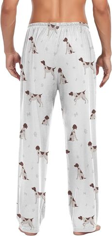 Mens Pajama Pants German Shorthaired Pointer Men's Pajama Bottoms Sleep Lounge Pj Pants for Men S in Kuwait