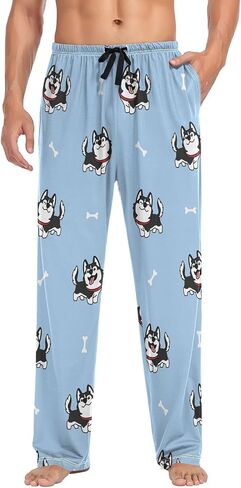 Mens Pajama Pants German Shorthaired Pointer Men's Pajama Bottoms Sleep Lounge Pj Pants for Men S in Kuwait