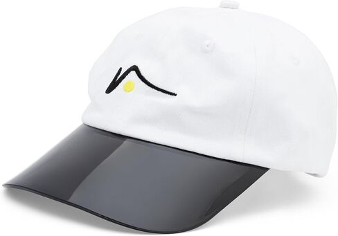 VISTO Unstructured Sports Hat with See-Through Brim – No-Glare UV Protection – 100% Chino Cotton – Adjustable Velcro Strap in Saudi Arabia