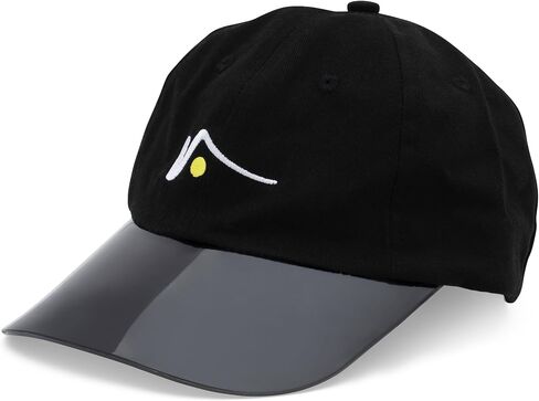 VISTO Unstructured Sports Hat with See-Through Brim – No-Glare UV Protection – 100% Chino Cotton – Adjustable Velcro Strap in Saudi Arabia