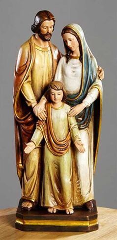 12" Val Gardena Sacred Heart Statue in Saudi Arabia