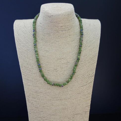 Bohemian Style Multi-Strand Beaded Bracelet, Boho Ceramic Beads Bracelet for Women, Japa Mala 108 Beads Necklace, Hippie Jewelry Gifts in Kuwait