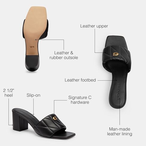منصة مدرب Holly Block Heel Sandal in Kuwait