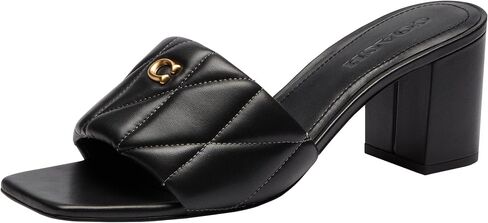 منصة مدرب Holly Block Heel Sandal in Kuwait