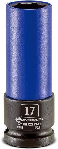 Powerbuilt 13/16 in. Zeon Lug Nut Socket Set for Damaged Lug Nuts - 941431M in Saudi Arabia