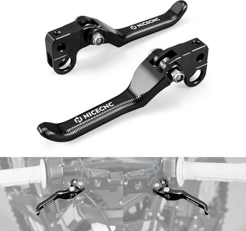 Brake Levers Folding Front Rear Brake Levers Compatible with Surron Light bee X/S/ L1E Motorcycle Aluminum CNC Brake Lever Compatible with Segway X160 X260 See Fitment in Saudi Arabia