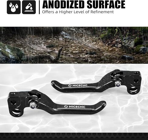 Brake Levers Folding Front Rear Brake Levers Compatible with Surron Light bee X/S/ L1E Motorcycle Aluminum CNC Brake Lever Compatible with Segway X160 X260 See Fitment in Saudi Arabia