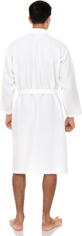 TowelSelections Men’s Waffle Bathrobe Lightweight Spa Kimono Bath Robe in Saudi Arabia