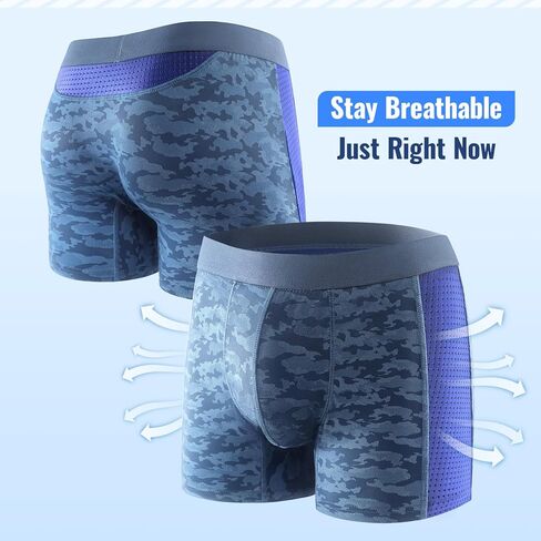 Incontinence Underwear for Men Washable Mens Incontinence Underwear for Bladder Leakage 80ML Breathable Reusable Leak Proof Underwear for Men Incontinence Boxer Briefs 2 PACK, Small in Kuwait