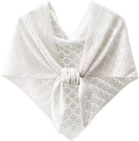Women's Shawl Hollow Knitted Poncho Cape Scarf Pashmina Shawls in Saudi Arabia