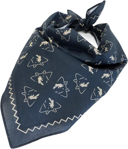 SCRUFFY DOG Novelty Designer Bandana for Men and Women, 22" x 22", 100% Cotton Neckerchief, Unique Dog Designs in Kuwait