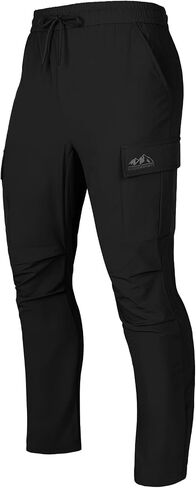 Gemyse Men's Track Pants خفيفة الوزن سريع الجافة صيد الأسماك ركض تجريب السراويل المشي لمسافات طويلة النشطة الرياضية in Kuwait