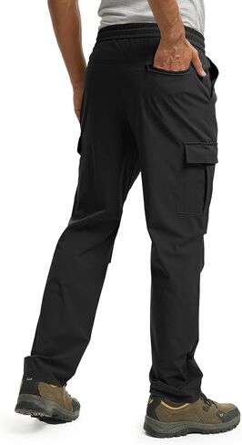 Gemyse Men's Track Pants خفيفة الوزن سريع الجافة صيد الأسماك ركض تجريب السراويل المشي لمسافات طويلة النشطة الرياضية in Kuwait