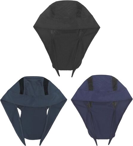 Beanie Hat Quick Dry Breathable Mesh Sweat Wicking Skull Cap Bandana Helmet Liner Headpiece Motorcycle Head Wrap 3PCS in Saudi Arabia