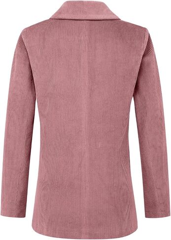 IDEALSANXUN Womens Corduroy Blazer Fall Winter Casual Blazer Dressy Suit Jackets in Saudi Arabia