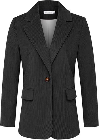 IDEALSANXUN Womens Corduroy Blazer Fall Winter Casual Blazer Dressy Suit Jackets in Saudi Arabia