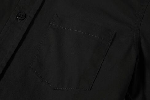 Tronjori Boys Long Sleeve Button Down Cotton Casual Shirt Dress Shirt School Uniform in Kuwait