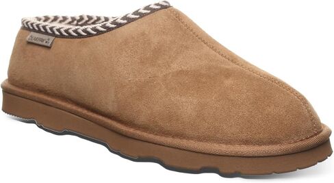 BEARPAW Men's Beau Slipper | Men's Slipper | Men's Shoe | Comfortable & Lightweight | Multiple Colors & Sizes in Kuwait