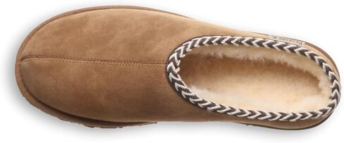 BEARPAW Men's Beau Slipper | Men's Slipper | Men's Shoe | Comfortable & Lightweight | Multiple Colors & Sizes in Kuwait