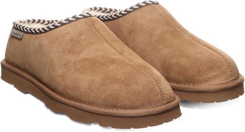 BEARPAW Men's Beau Slipper | Men's Slipper | Men's Shoe | Comfortable & Lightweight | Multiple Colors & Sizes in Kuwait