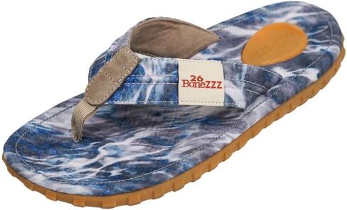 Bonezzz Chillzzz Flip Flops for Men – Memory Foam Sandals with Heel Pad Grip in Kuwait
