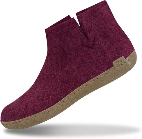 Glerups 100% quality wool mix Slipper with leather sole - Unisex Slip-on in Saudi Arabia