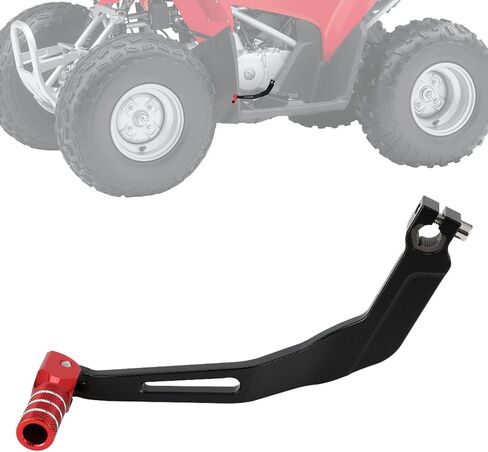 ATV Folding Gear Shifter Pedal Shift Levers CNC for Recon 250 TRX250 TRX250EX TRX250TM TRX250X TRX250TE Sportrax 250 02-22 TRX400FW Red in Kuwait