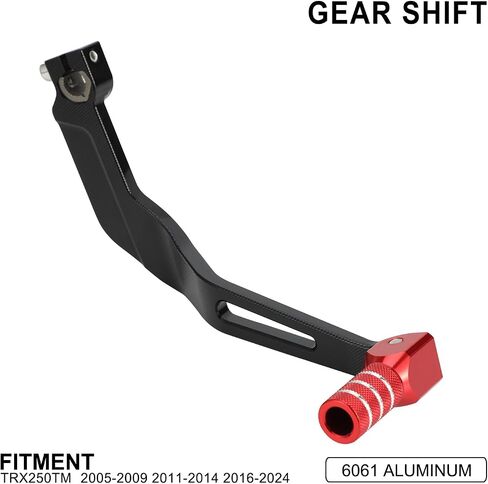 ATV Folding Gear Shifter Pedal Shift Levers CNC for Recon 250 TRX250 TRX250EX TRX250TM TRX250X TRX250TE Sportrax 250 02-22 TRX400FW Red in Kuwait
