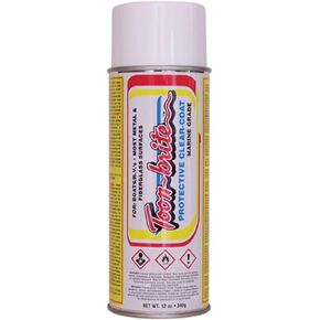 TOON-BRITE PA1000 CLAY COAT-12 أوقية. الهباء الجوي ، الأبيض