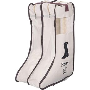 Vorcool Boots Boots Bag Bag Travel Organizer Cube - أكياس أحذية مقاومة للماء محمولة حقيبة غلاف الغبار تحت السرير منظم - الحجم L.