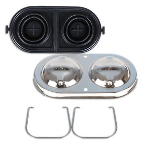 labwork Master Cylinder Cover w/Bails Gaskets Replacement for Chevy Corvette 1967-1982