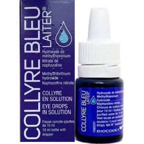 Original Laiter Collyre Bleu Eye Drops - 10ml