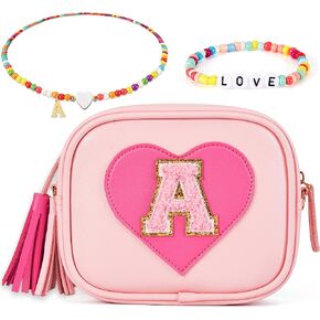 Toddler Purse Gift for Girls, Little Girls Purse Preppy Stuff Birthday Gift for 3 4 5 6 7 8 9 10 11 12 Year Old Girl