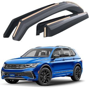 Goodyear shatterproof in-Channel Window Deflectors for Honda Passport 2019-2025, Rain Guards, Window Visors for Cars, Vent Deflector, Car Accessories, 4 pcs - GY008038