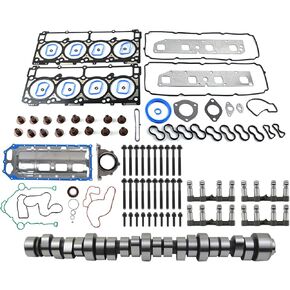 GELUOXI Non MDS 5.7 HEMI Lifters Camshaft Head Gasket Kit Replacement for Dodge Ram 1500 2500 3500 V8 5.7L 2006 2007 2008 Part# 53022064AA 5038784AD 53021720AA