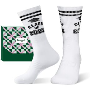 Moyel Graduation Gifts for Him Class of 2025 8th Grade High School College Congrats Grad Funny Cool Socks