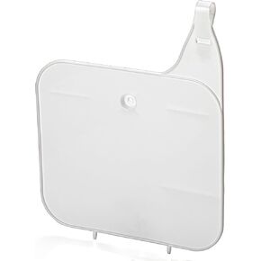 Front Number Plate Plastic White Compatible with Honda CR125 CR125R CR250 CR250R CR500 CR500R XR200 XR200R 1985-1999 61136-ML3-841 61136-ML3-910