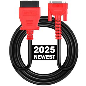 Autel OBD2 Main Test Cable, Original 5.6FT/ 1.7M 16 Pin OBDII Diagnostic Testing Connector DB15 fit 808 Series, MK808S MK808 MK808Z MX808S MX808 DS708 DS808 MS905 MS906 MS908 MP808 MP808S IM508S IM508