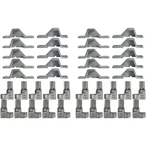 The Trailer Parts Outlet - Complete Dump Trailer Cam Lock Door Assembly Set - Keyless Entry for Secure Trailer Doors (Kit of 4)