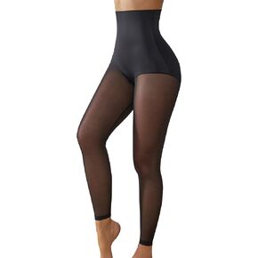 Tummy Control Body Shaper Butt Lift Thigh Slimmer High Waisted Shapewear Leggings for Women
