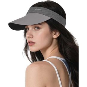 قبعات Sun Visor للنساء/الرجال حماية الشمس Upf أكثر من 50 قبعات رياضية خفيفة الوزن قابلة للتعديل