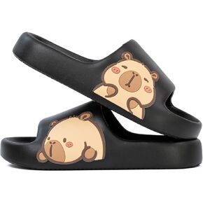 Men's and Women's Capybara Slides,Cute Capybara Slippers for Indoor Outdoor,Non Slip Quick Drying Shower Shoes,Comfort Cloud Slides Sandals