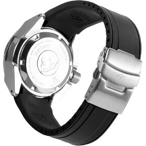 Strapxpro (SRX1A) 22 مم نطاقات الساعات المنحنية حزام مراقبة المطاط المنحني ل Seiko Prospex Samurai Series و King Samurai Series Automatic Dive Watch SRPB09 ، SRPB51 ، SRPB53 ، SRPE35 ، SBDY065 ، SRPF79 ، إلخ.