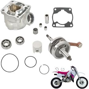 Munirater Cylinder Crankshafs Casket Gasket Kit Rebuild Kit Presentive for YZ80 YZ 80 1993 1994 1995 1996 1997 1998 1999 2000 2001