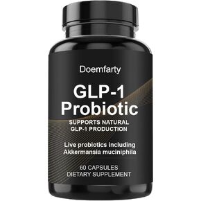 GLP-1 Probiotic | GLP-1 Supplement, GLP-Activate with 10 Billion CFU Multi-Strain Probiotics + Prebiotics, Naturally GLP 1 Production, GLP-1 Probiotic for Men & Women, 60 GLP-1 Capsule (1pcs)