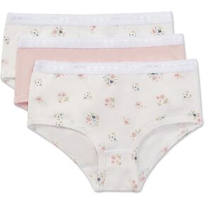 MeMoi Girls' 3 Pair Pack Ditsy Floral Multi Briefs