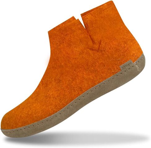 Glerups 100% quality wool mix Slipper with leather sole - Unisex Slip-on in Saudi Arabia