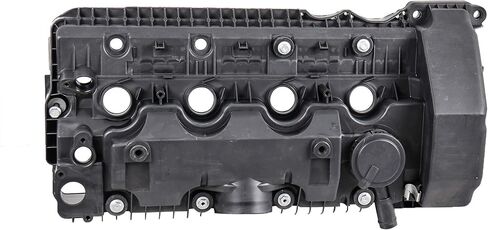 MOSTPLUS 11127522159 11127563474 Left+Right Valve Cover Set w/Gaskets Compatible for BMW 5 6 7 Series E65 E66 545i 550i 650i 745i 750i X5 (Left & Right Side) in Kuwait