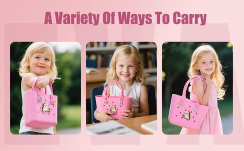 حقيبة حمل مطاطية حقيبة شاطئ صغيرة مقاومة للماء في الهواء الطلق حقيبة قابلة للغسل حقيبة سفر محمولة حقيبة يد مفتوحة لسوق السفر الرياضي في الهواء الطلق in Kuwait