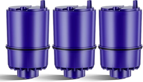 2 Pack Faucet Water Filter Replacement for All PUR®, PUR®Plus Faucet Filtration Systems Compatible with NSF Certified Water Filter for Pur® RF-9999® and RF-3375 in Saudi Arabia